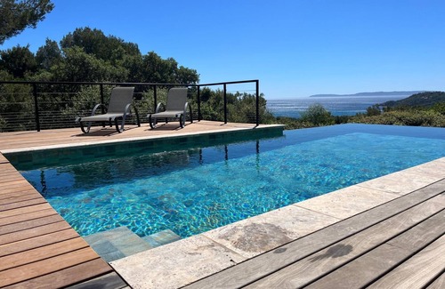 Cap Benat Casa | Villa de 3 dormitorios con piscina y magníficas vistas al mar en la zona de Gaou Benat
