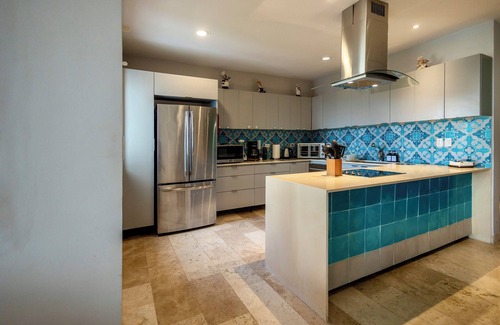 Telchac Puerto Condominio | 3-bedroom condo on the beach with resort-style amenities & stunning views!