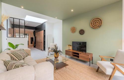 Marcq-en-Baroeul Casa | 3 bedroom house with garden, free parking