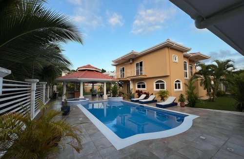 Puerto Cortes Casa | 3-bedroom house in lovely Cieneguita with AC, WiFi, Private Pool, Fenced Yard