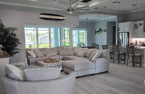 Long Meadow Casa | 3-bedroom house in charming Rotonda West On the Canal with Heated Saltwater Pool