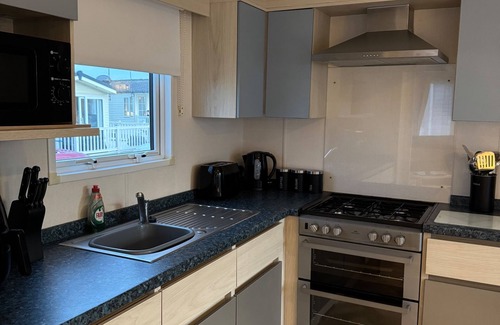 Rhyl Chalet De Esquí | 3 Bedroom Stunning Caravan Justin