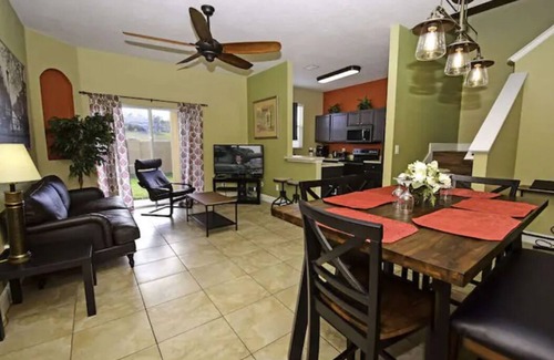 Wellington Casa | 3 bedroom villa (Sleeps 8) in a tropical Tuscan style resort near Disney