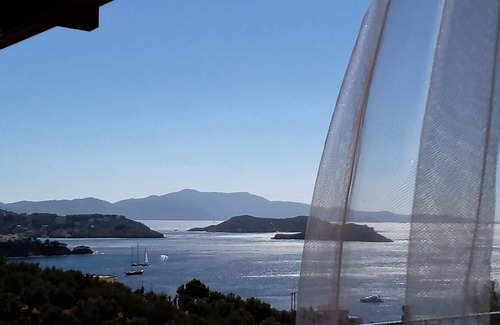 Achladies Villa | Superior Villa Cassiope con 3Br, piscina privada e impresionantes vistas al mar
