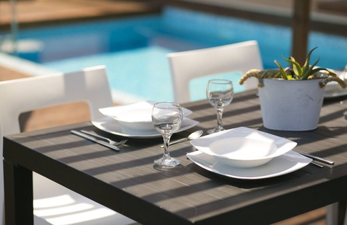 Achladies Villa | Superior Villa Cassiope con 3Br, piscina privada e impresionantes vistas al mar