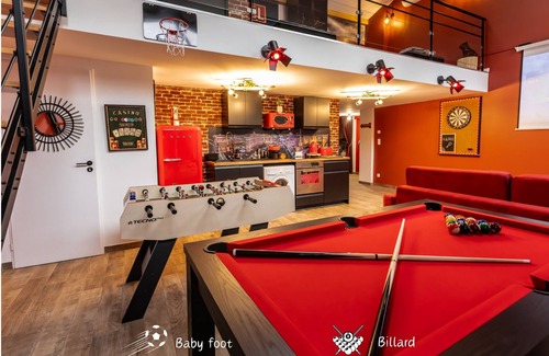 Jacquard - Prefecture Apartamento | 3 Logements 300 m2 Loft Billard / Babyfoot / BAR À Jeux