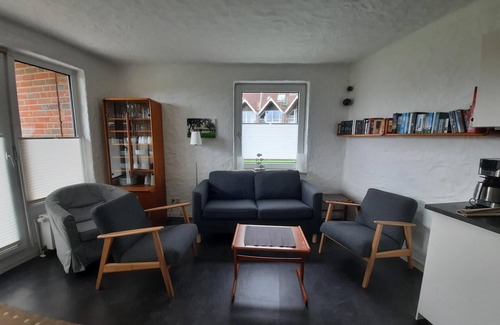 Kronsgaard Apartamento | 3 *** LOGENPLATZ; APARTAMENTO TERRAZA CON VISTAS AL MAR SOL, PISCINA / SAUNA, CESTA DE PLAYA