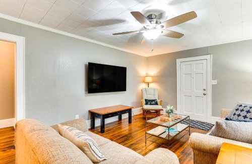 Forest City Casa | 3 Mi to Downtown Home with Fire Pit in Forest City