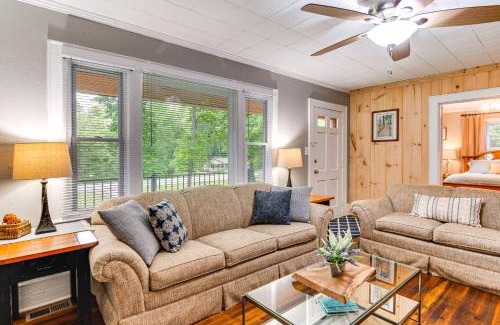 Forest City Casa | 3 Mi to Downtown Home with Fire Pit in Forest City