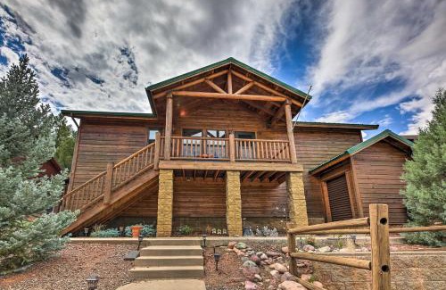 Show Low Casa | 3 Mi to Fool Hollow Lake Cozy Cabin with Deck