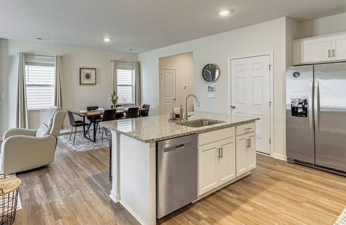 Hickory Casa | 3 Mi to Lake Hickory: Family Home w/ Fire Pit!