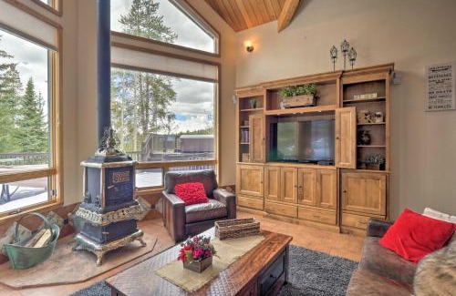 Breckenridge Park Estates Casa | 3 Mi to Main St Home with Mtn-View Deck in Breck!