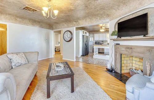 Pueblo Casa | 3 Mi to Pueblo Riverwalk: Quiet Home w/ Patio