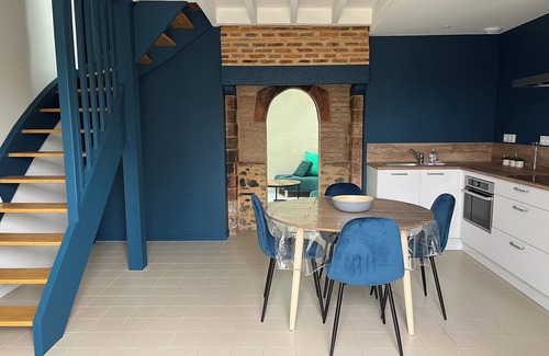 Saint-Sulpice Casa | 3-person cottage in the countryside near the towpath of the Mayenne river