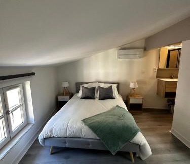 Foix Apartamento | 3 pièces silencieux plein centre parking clim patio