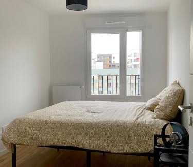 Asnieres-sur-Seine Apartamento | 3 pièces tout neuf de haut standing à 10mn de Paris avec terrasse vue Sacré Coeur