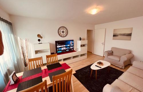 Wynau Apartamento | 3-Room Apartment for Business Travelers or Familie, Free WiFi & TV with 100 Countries, DAZN, Sky, Netflix & Disney