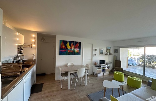 Cabourg Apartamento | Apartamento de 3 piezas con jardín, 6 personas, internet, cerca del Gran Hotel de Cabourg