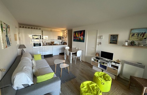 Cabourg Apartamento | Apartamento de 3 piezas con jardín, 6 personas, internet, cerca del Gran Hotel de Cabourg
