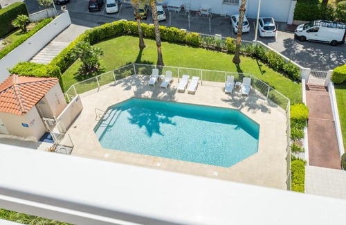 Pointe Croisette Apartamento | 3-Room Luxury Apartment with Pool and Sea View Steps from the Beach