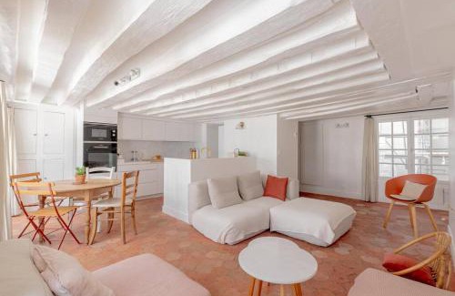 Quartier du Mail Apartamento | 3 rooms, view on Paris roofs chic & cosy - 70 m2