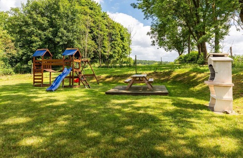 Kroepelin Apartamento | 3- Zimmer- Ferienhaushälfte Lucky 2 - Familien Ferienhof Lucky bei Kühlungsborn OFC 08