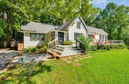 Demorest Casa | 30 Acres and Pond North Georgia Mtn Farmhouse
