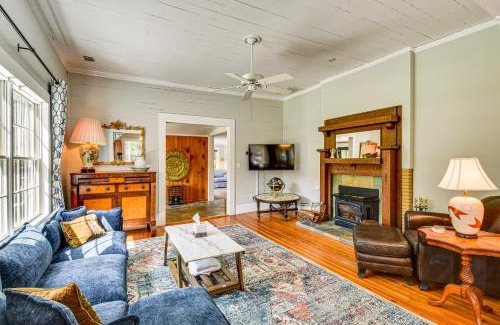 Demorest Casa | 30 Acres and Pond North Georgia Mtn Farmhouse