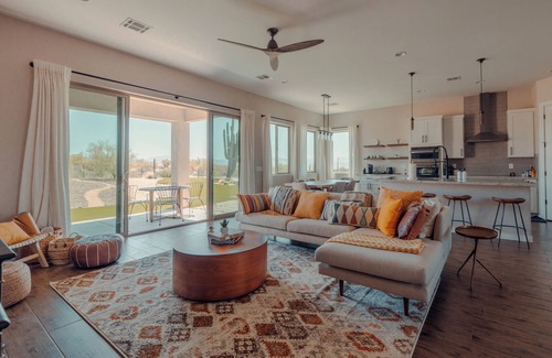 Rio Verde Foothills Villa | 30 ft Saguaro Retreat -Unique Stargazing+ Desert Mountain Viewsn