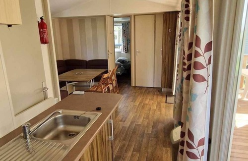 La Boissiere-de-Montaigu Casa | 30 minutes from puy du fou, air-conditioned mobile home in quiet family campsite