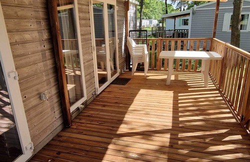 La Boissiere-de-Montaigu Casa | 30 minutes from puy du fou, air-conditioned mobile home in quiet family campsite