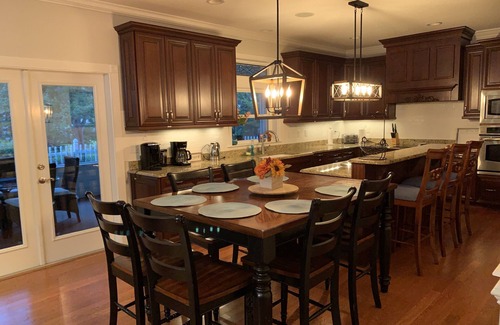 Doctors Inlet Casa | 30 People Comfortably Gorgeous Home on Canal Boat Kayak access Two 85" & 75” TVs