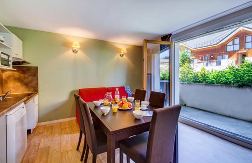La Feclaz Apartamento | 300m del centro estación, fitness, piscina, parking, tv, local para esquís, 40m², La Féclaz