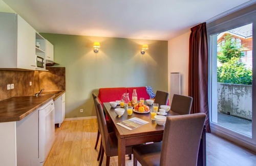 La Feclaz Apartamento | 300m del centro estación, fitness, piscina, parking, tv, local para esquís, 40m², La Féclaz