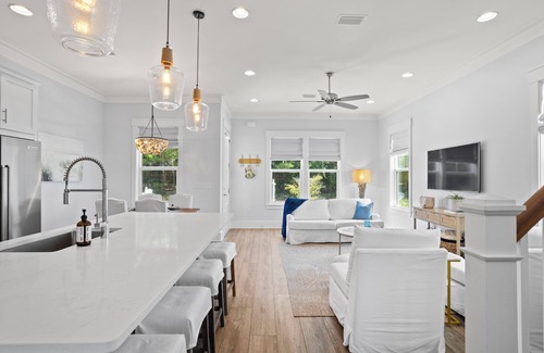 Lakeside at Blue Mountain Beach Casa | ☀️30A-4 Bikes-Close to Beach-Cool Breeze