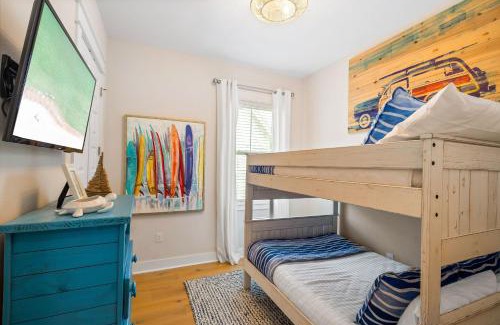 Panama City Beach Casa | 30A Beach Therapy By Stay on 30a, Bikes-Resort Style Pool