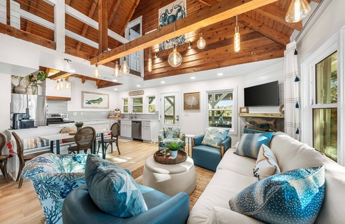 Santa Rosa Beach Chalet De Esquí | 30A | Bikes | Private Dock | Firepit | Kayaks