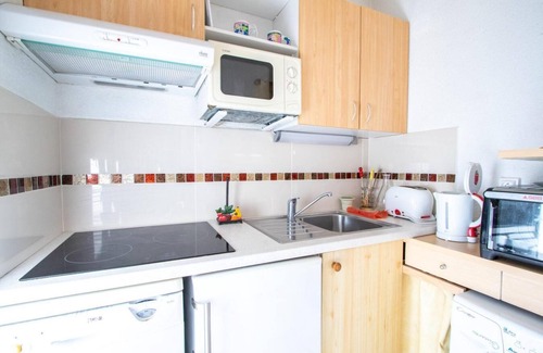 Villarodin-Bourget Apartamento | A 130m de las pistas de esquí, 4.o piso, balcón, parking, tv, local para esquís, 35m², La Norma