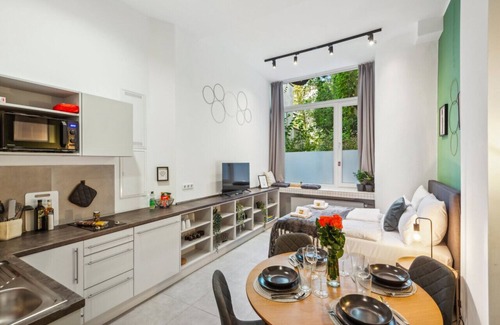 Krefeld Apartamento | 30qm *Design WOW Studio* | City | Ruhig | Hbf 100m