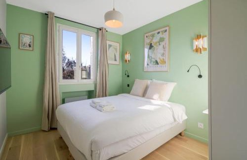 Charonne Apartamento | 31.Appart 8Pers#3 Bedroom #Père Lachaise #Nation