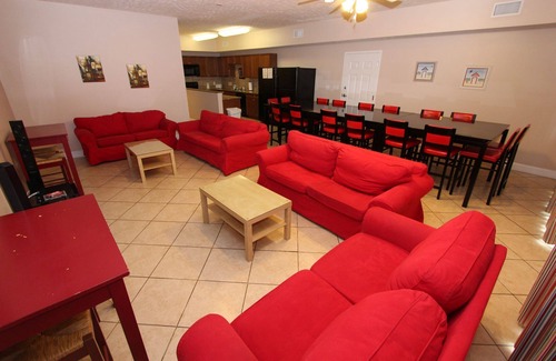 Myrtle Beach Villa | 6 dormitorio Amanecer Rojo Villa MBVII. 20 plazas. Las mejores tarifas y la ubicación en el edificio.