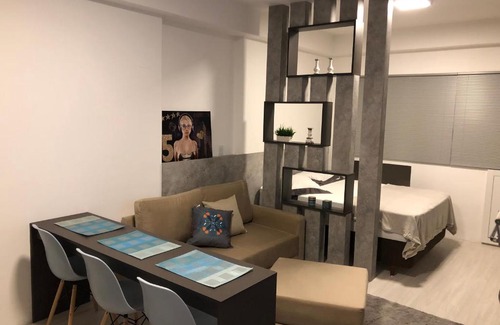 Matriz Apartamento | 313- Studio em frente ao shopping Curitiba, Batel