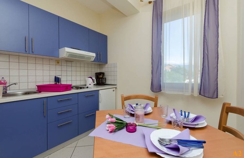 Novi Vinodolski Apartamento | 33 m² Apartamento ∙ 1 habitación ∙ 4 huéspedes