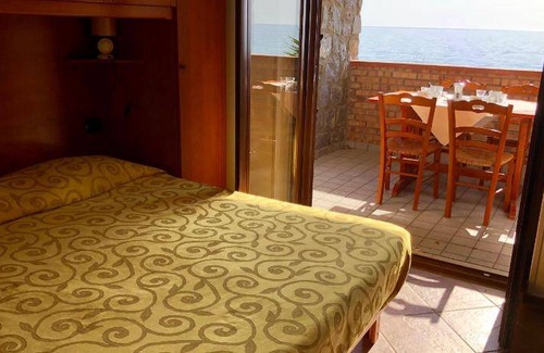 Marina di Pisciotta Apartamento | 35 m² Apartamento amueblado ∙ 4 huéspedes