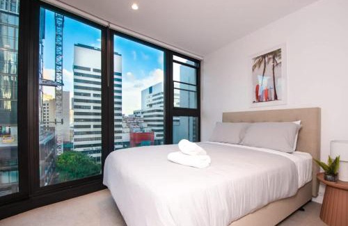Docklands Casa | 35D Amazing Abnb-Style City View Yarra River Free Parking 2BR