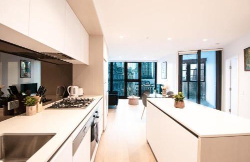Docklands Casa | 35D Amazing Abnb-Style City View Yarra River Free Parking 2BR