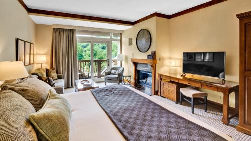 Stowe Area Complejo | 378 Lodge At Spruce Peak Ski In Ski In Ski Out King Studio By Stowe Mountain Rentals