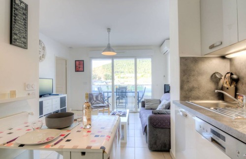 Carqueiranne Apartamento | 38 m² Apartamento ∙ 1 habitación ∙ 2 huéspedes