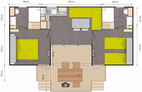 Sainte-Nathalene Alquiler De RV | 380 ft² Mobile home
