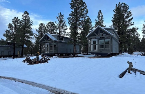 Williams Chalet De Esquí | 3B Cozy 1-bedroom chalet in Beautiful Williams with Wi-Fi, AC, Forest View .